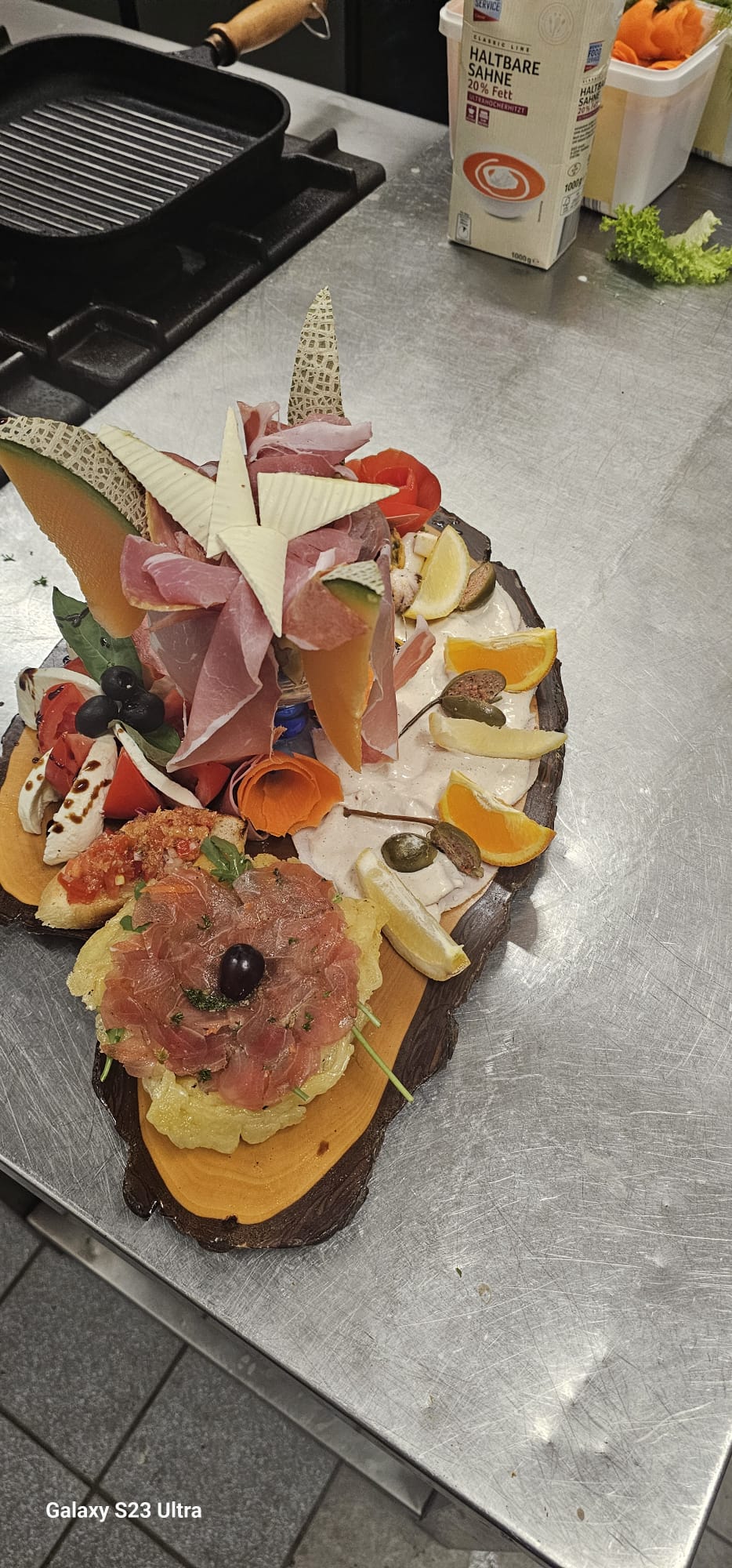 Antipasti Paganini — gemischte Vorspeisenplatte